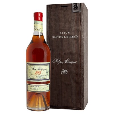 Baron Gaston Legrand (Guy Lheraud) Bas Armagnac 1986 